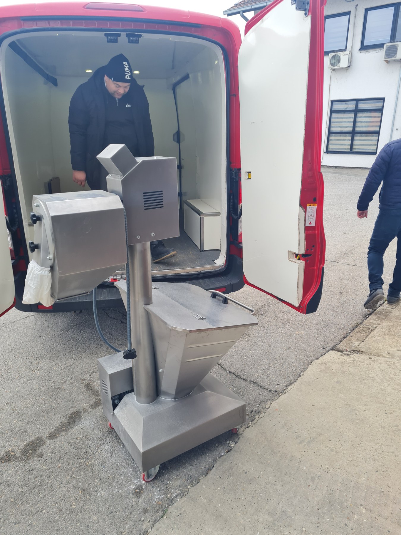 Delivery of equipment for a customer Baralic Mrcajevci, Serbia
