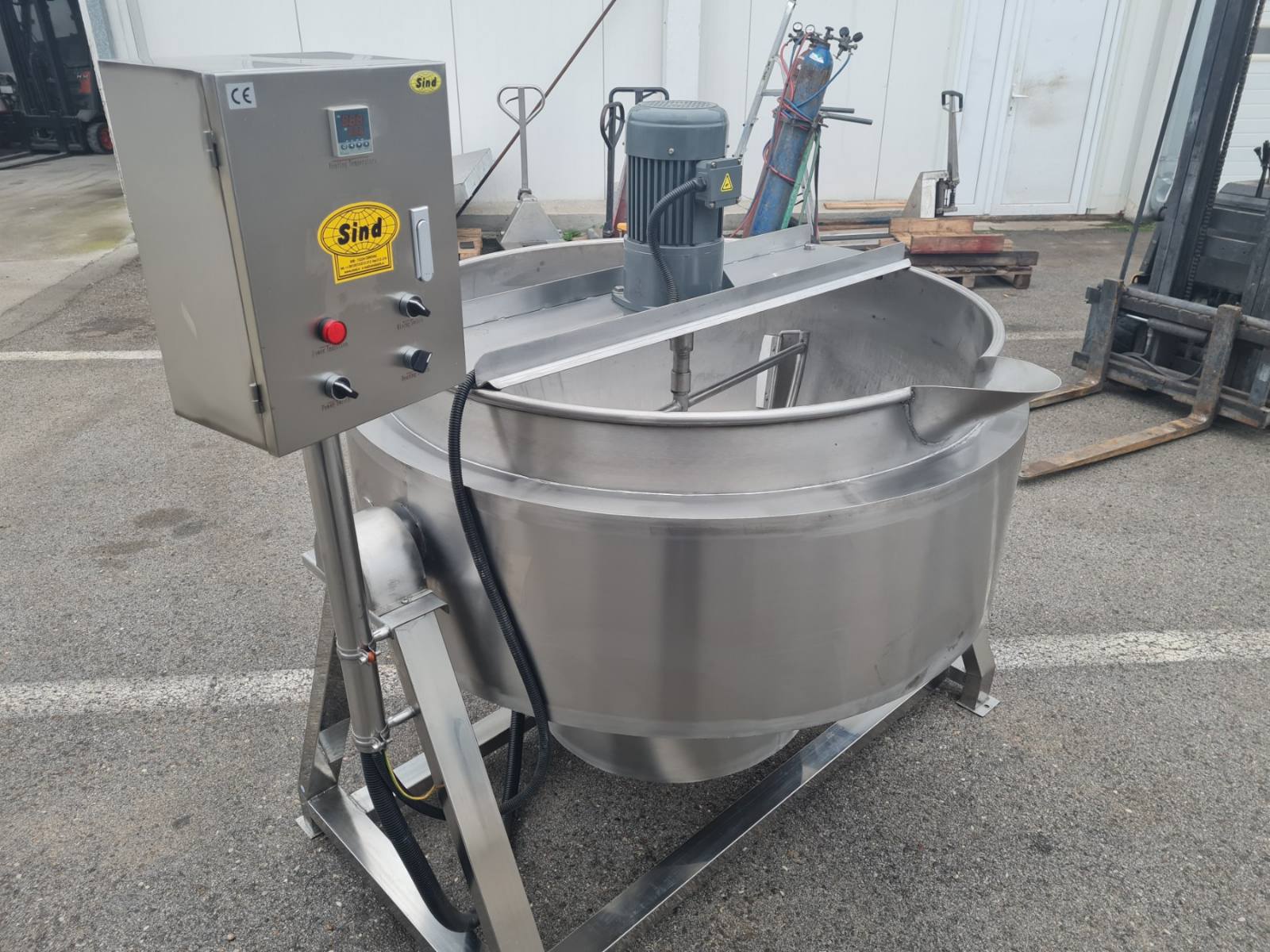 Boiling Melting Fat 600 Liter ready for delivery to a customer from Kosovo