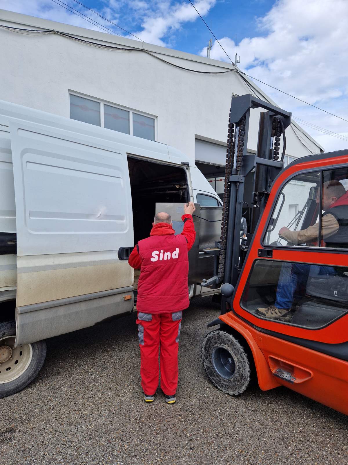 Delivery of a meat mixer to a customer from Mladenovac, Serbia