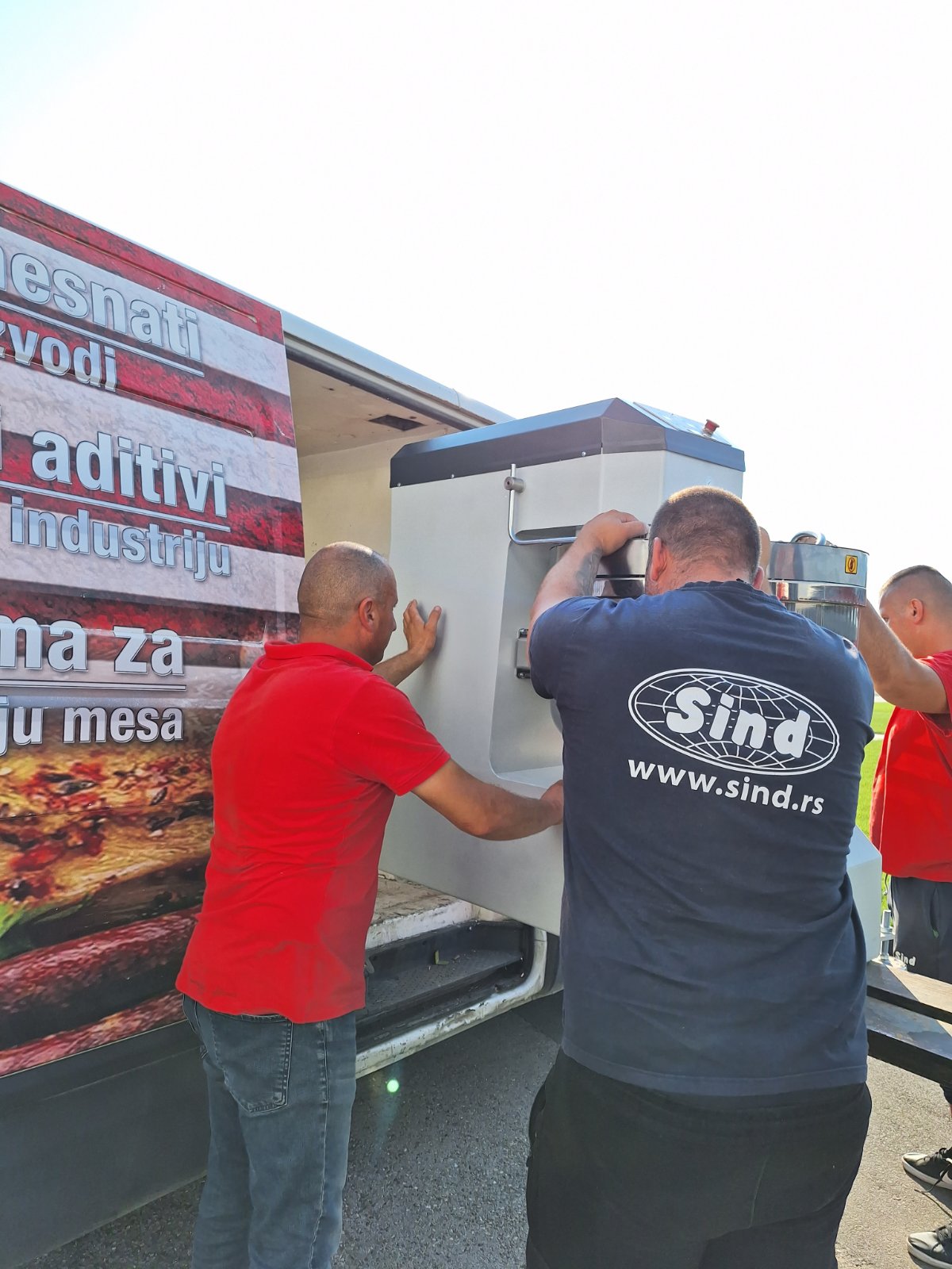 Delivery of bakery equipment for a customer from Prijepolje, Serbia